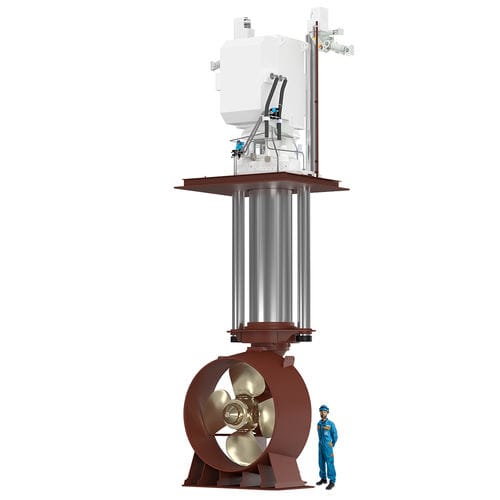 Propulseur azimutal - AR 63 - Brunvoll - externe / pour navire / rétractable