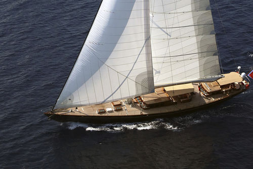 Sailing-superyacht de croisière - SIMBA - TURQUOISE YACHTS - 8 cabines / à salon de pont / en bois