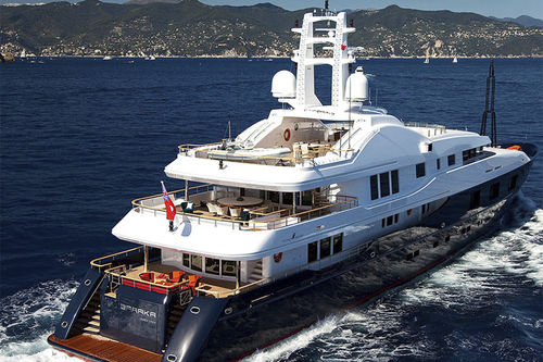 Mega-yacht de croisière - BARAKA - TURQUOISE YACHTS - raised pilothouse / 6 cabines / en acier