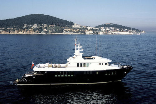 Super-yacht de croisière - VINIDREA II - TURQUOISE YACHTS - avec timonerie / en aluminium / sur mesure