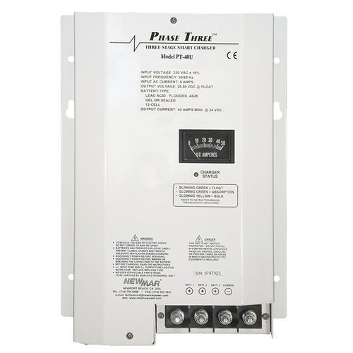 Chargeur de batterie - PT series - NewMar - marin / intelligent