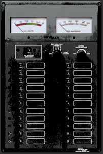 Tableau de commande pour bateau - ES-1 - NewMar - pour circuit électrique