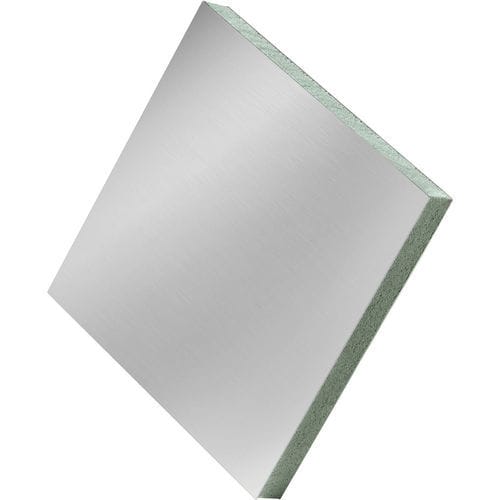 Panneau sandwich pour plancher intérieur - INOX PET - Isoleader s.r.l. - mousse polyéthylène / inox