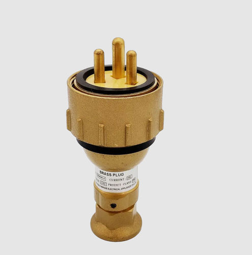 Prise électrique étanche pour bateau - CTH101-3 - Yuhuan Huaji Marine Electrical Appliance co. Ltd. - mâle
