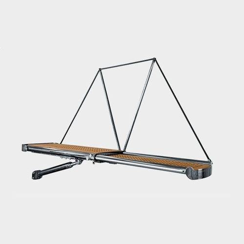Passerelle pour yacht - Smeraldo - GZ NAUTIC DIVISION - télescopique / hydraulique / en inox
