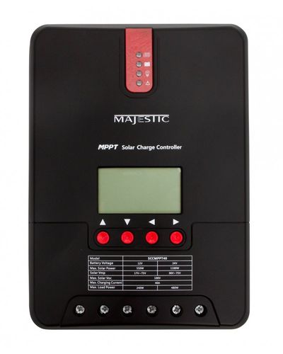 Contrôleur de charge pour panneau solaire - SCCMPPT40 - Majestic - pour batterie / pour bateau / à affichage numérique