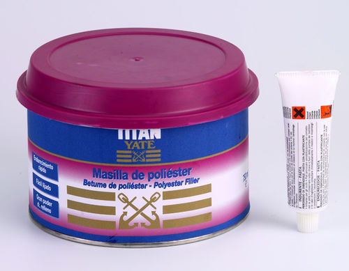 Enduit en polyester - 072 - industrias titan sau - bi-composant