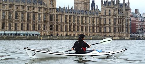 Kayak de randonnée - xplore series - Tiderace Sea Kayaks - de mer / pour adulte / monoplace