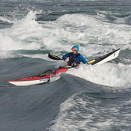 Kayak surf - xtra / Xtra HV - Tiderace Sea Kayaks - pour adulte / monoplace