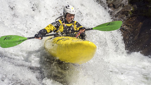 Pagaie pour kayak - Zombie Evolution EFC - Kober Paddel - d'eau vive / asymétrique / double
