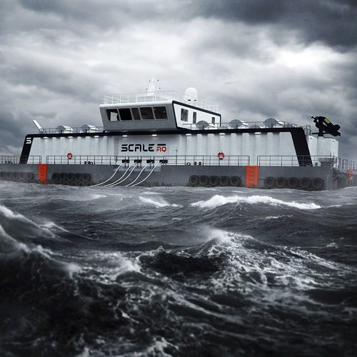 Navire spécial barge - Aasgard 900 - scaleaq - feeder