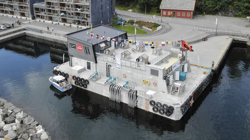 Navire spécial barge - Nova Concrete 500 - scaleaq - feeder / en béton