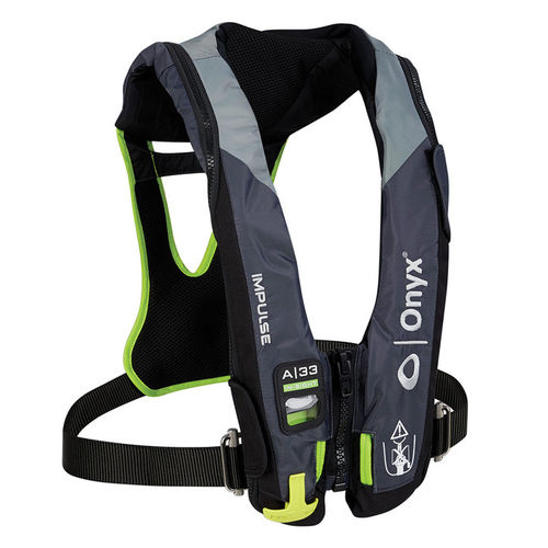 Gilet de sauvetage gonflable automatique - Impulse A-33 In-Sight  - ONYX OUTDOOR - unisexe / pour la pêche