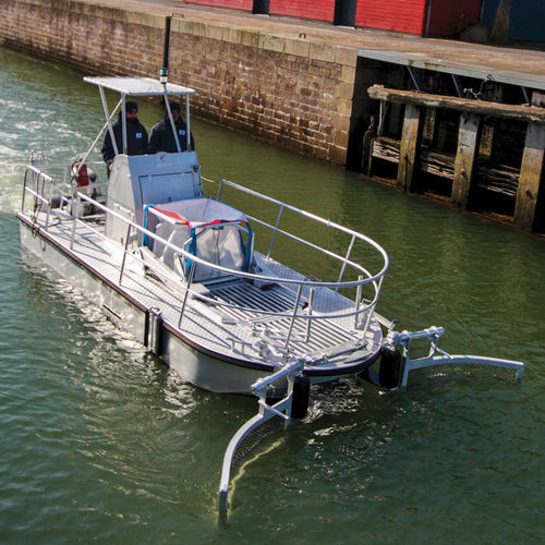 Bateau de service - Waste Cleaner 66T - Efinor Sea Cleaner - bateau de service portuaire / barge de travail / bateau de récupération des hydrocarbures