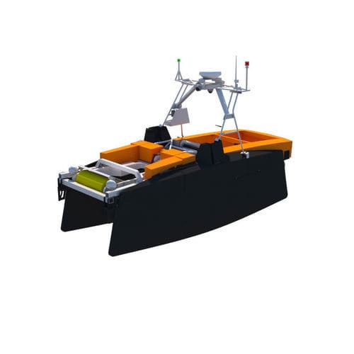 Drone marin pour la collecte de déchets - USV MASS CLEANER - Efinor Sea Cleaner - pour la surveillance des rivières / autonome / téléopéré