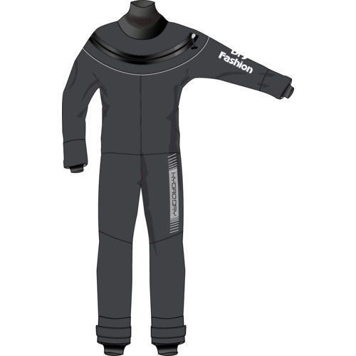 Combinaison étanche pour sports nautiques - KITE-PERFORMANCE FRONT ZIP - Dry Fashion Sportswear GmbH - intégrale / autre / unisexe