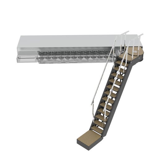 Échelle pour bateau - E3 - CARBON EQUIPMENT ltd - pour yacht / escamotable / pliante