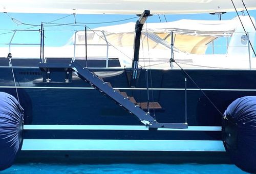 Escalier pour yacht - CH.358-801.01 - CARBON EQUIPMENT ltd