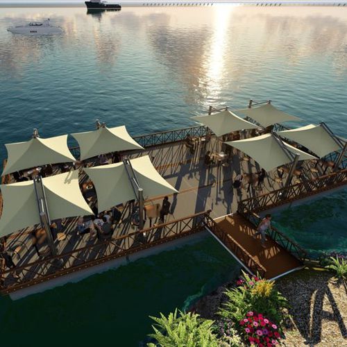 Restaurant flottant - HSB Marine 
