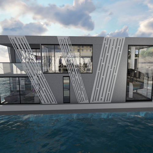 Bureau flottant - TYPE A - HSB Marine 