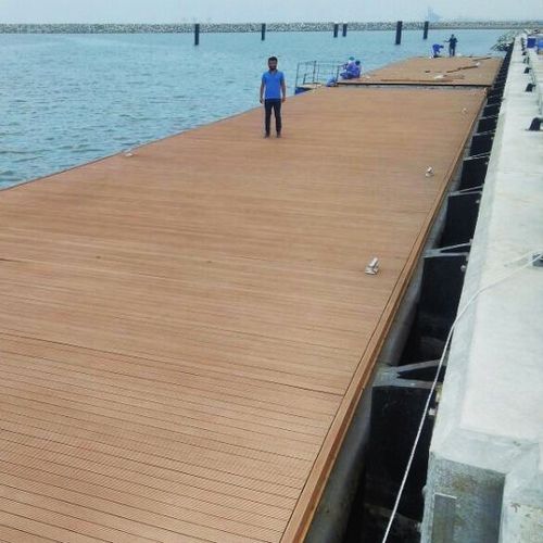 Ponton flottant - HSB Marine  - d'amarrage / pour marina / en pierre