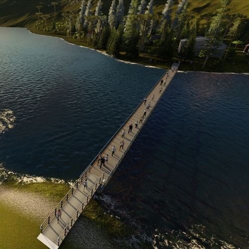 Trottoir flottant - HSB Marine 