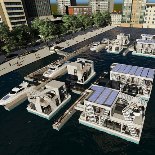 Bureau flottant - HSB Marine 