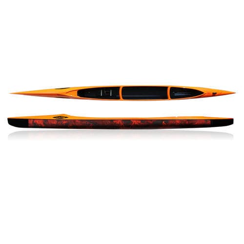 Canoë de compétition - C1 EVO F - Kape-Sport Kft. - monoplace / pour adulte / orange