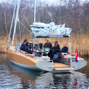 Voilier day-sailer - Speedlounger 8500  - Alufleet B.V. - 1 cabine / en aluminium / bout-dehors