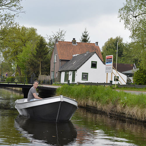 Barque hors-bord - Amstelvet 5.00 - Alufleet B.V. - open / en aluminium