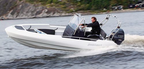 Coque open hors-bord - 17 FLEXI - Pioner Boats Norway - de pêche sportive / max. 6 personnes / bain de soleil