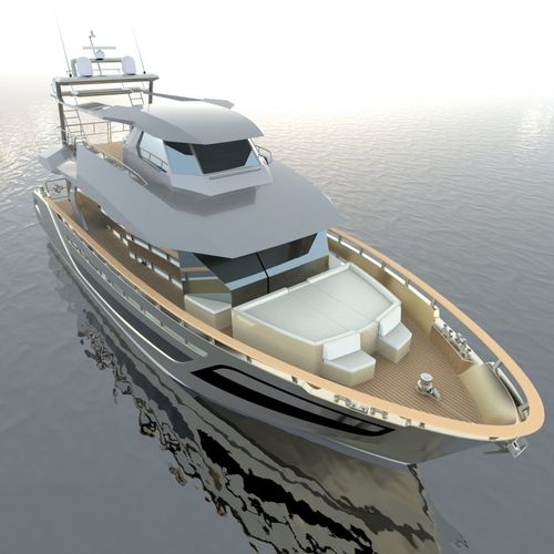 Motor-yacht de croisière - Wedgeline 77′ - Fabiani Yacht s.r.l. - à fly / 3 cabines / 4 cabines