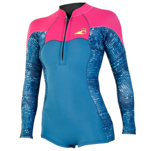 JOYWE Femmes Monokinis Manches Longues Surf Plage Maillot De Bain Bikini YogaFemmes Monokinis Manches Longues Surf Plage Maillot De Bain Bikini Yoga