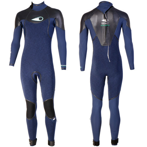 Combinaison en néoprène de planche à voile - FIREHEAD Back-zip - SOÖRUZ SURFWEAR COMPANY - intégrale / à manches longues / 3 mm