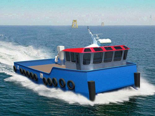 Bateau de pêche professionnelle - 15m - marinnor - catamaran / in-bord / diesel