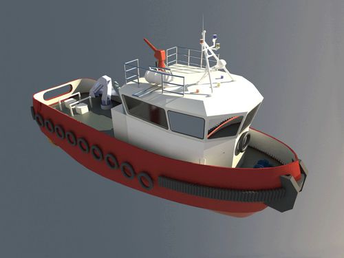 Bateau pompier - 16.5m - marinnor - in-bord / diesel