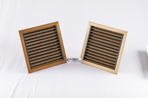 Grille d'aération pour bateau - MBC MARINE - MARINE AIR CONDITONS SOLUTIONS - pour yacht / pour navire / en teck