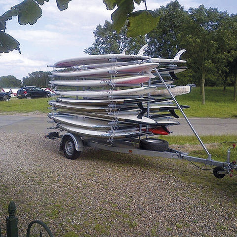 Remorque de route - SK350  - PEGA - de canoë-kayak / pour planche à voile