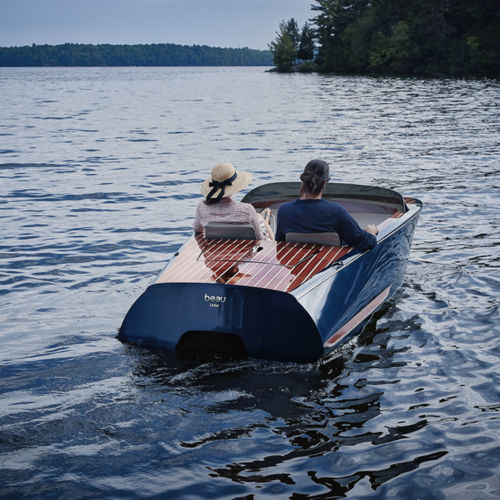 Bateau à pédales biplace - RUNABOUT - Beau Lake - en fibre de verre