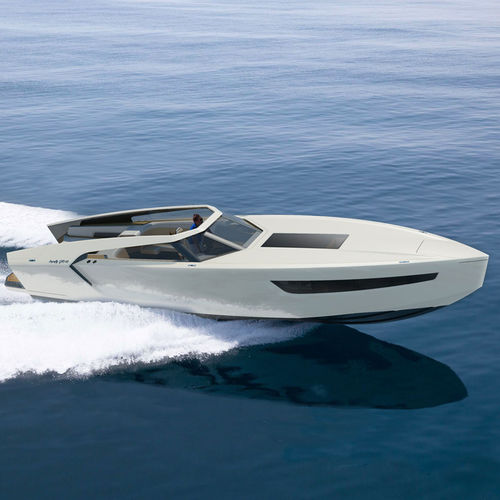 Vedette in-bord - GT 42-I - Flying Flipper - diesel / bimoteur / à double console