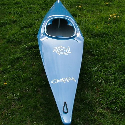 Kayak de slalom - Guppy - RK Company - Karel Rašner - pour enfant / monoplace / en Kevlar®