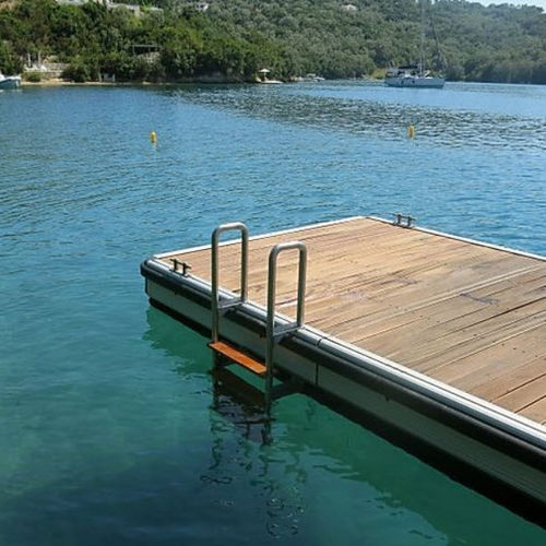 Échelle pour ponton - gesikat - fixe / d'embarquement / en inox