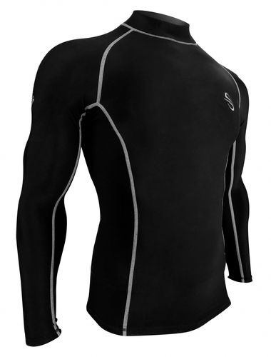 Top lycra à manches longues - Black Fleece - Platinum Sun - body / mixte / thermique