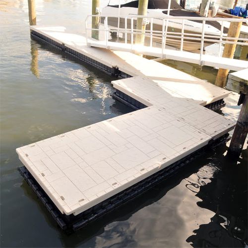 Ponton flottant - 300444 - Wave Armor - modulable / d'amarrage / pour marina