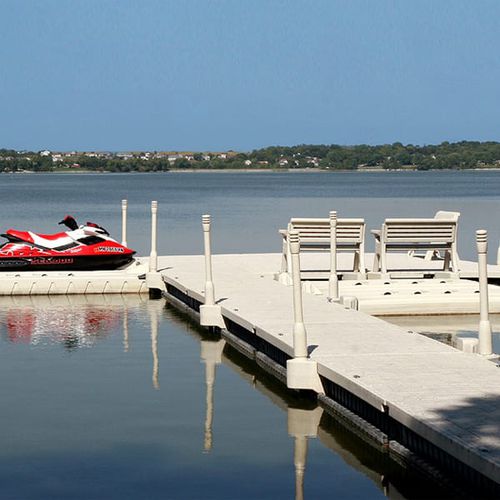 Ponton flottant - 300445 - Wave Armor - modulable / d'amarrage / pour marina