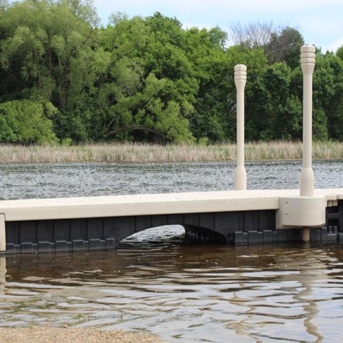 Ponton flottant - 301592 - Wave Armor - d'amarrage / pour marina / en plastique