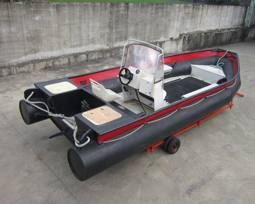 Bateau de travail - WB series - Toford Aquaculture - bateau pour l'aquaculture / hors-bord / en HDPE