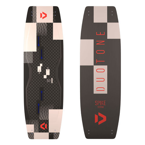 Planche de kitesurf twin-tips - SPIKE TEXTREME - Duotone - de freeride / de petit temps / quad fin