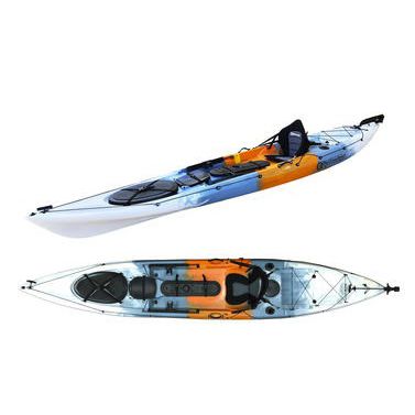 Kayak sit-on-top - MALBEC 14 - ALPINE SRL - de pêche / pour adulte / monoplace