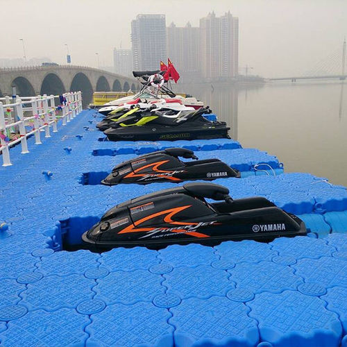 Ponton flottant - Shanghai Qihua Waterborne Engineering Construction Co., Ltd - d'amarrage / pour jet-ski / pour yacht